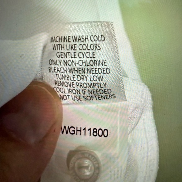 NWT Walter Hagen Clubhouse Pique Sleeveless Golf polo in white - Picture 10 of 10